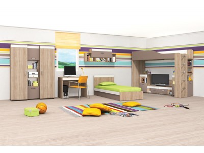 Σύστημα μονάδων για παιδικό δωμάτιο Chris 3